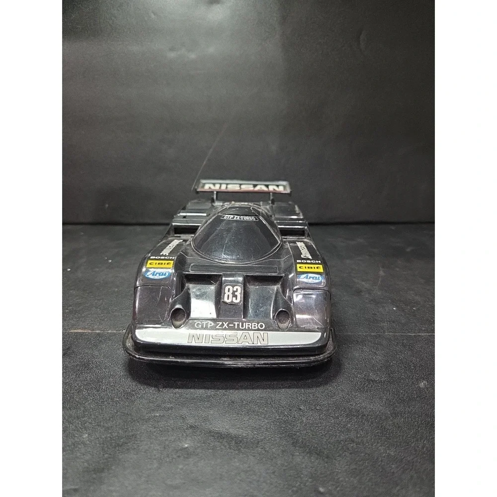 Nikko Nissan GTP ZX-Turbo #83 RC Racing Car‎ Black 1/20 Scale Toy, Untested